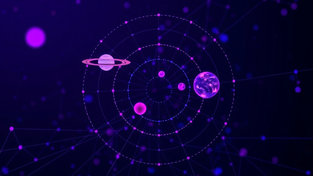 Conceptual diagram showing orbital period versus semi-major axis for planets