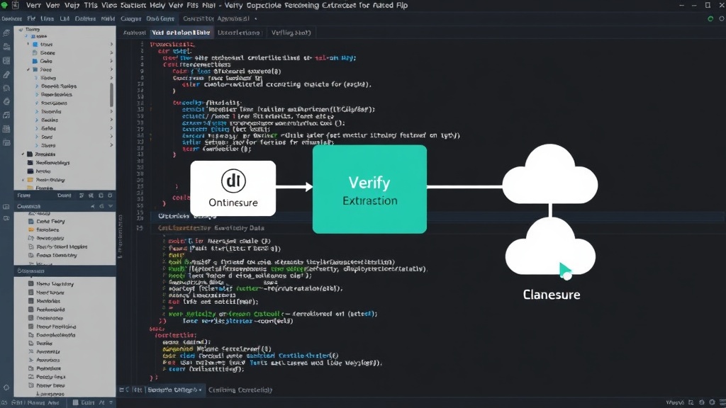Diagram illustrating Verify's on-device extraction architecture compared to cloud-based processing