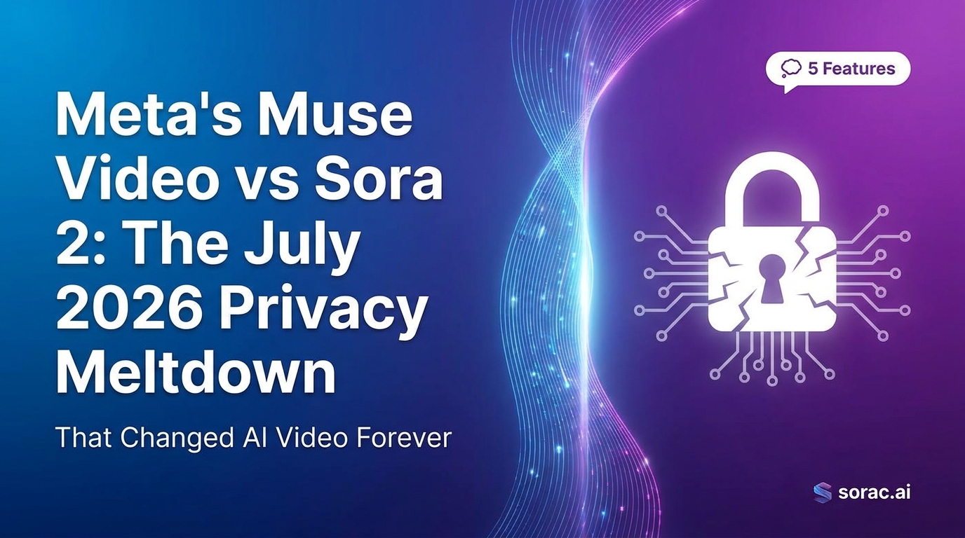 Meta's Muse Video vs Sora 2: The July 2026 Privacy Meltdown That Changed AI Video Forever (Plus 5 Features Every Text-to-Video Platform Must Ship This Month)