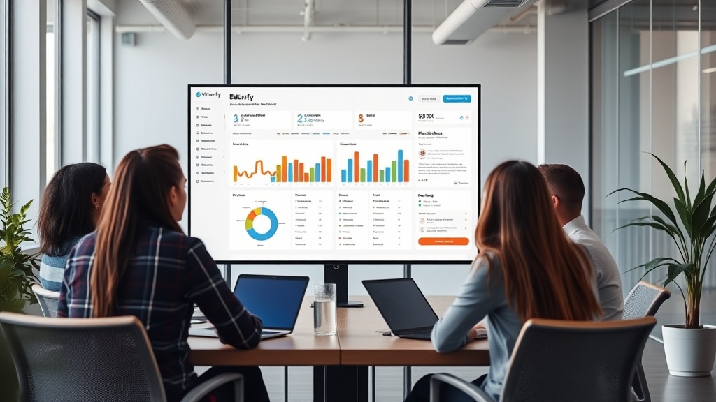 EdVisorly platform dashboard showing automated admissions workflow metrics