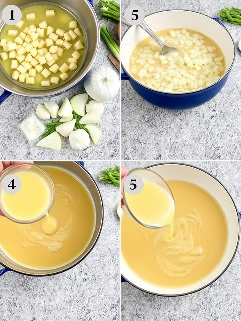 soupe à l oignon preparation
