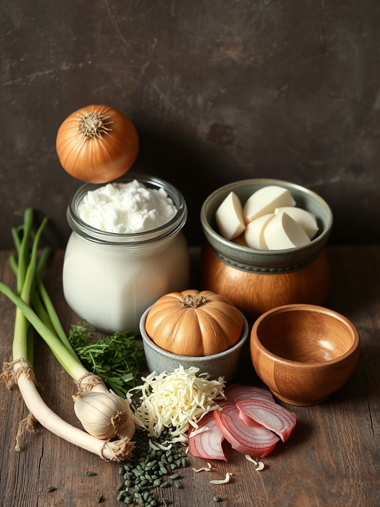 soupe à l oignon ingredients