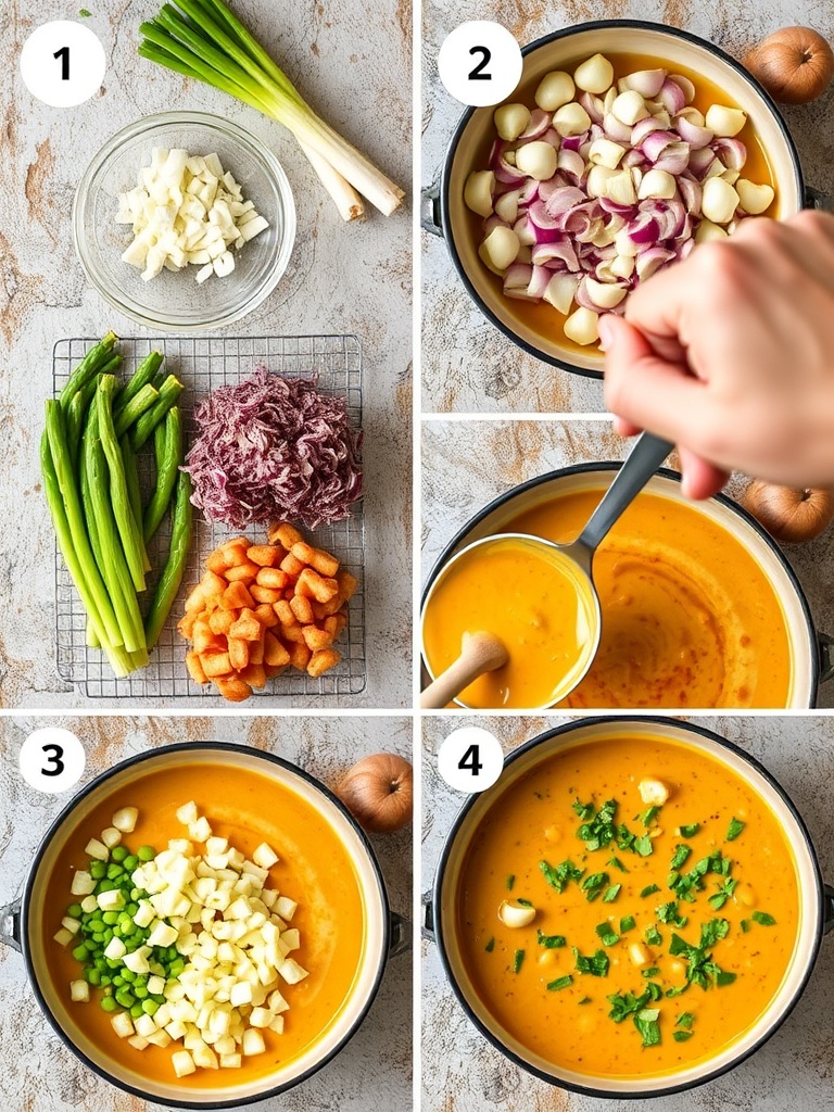soupe à l oignon preparation