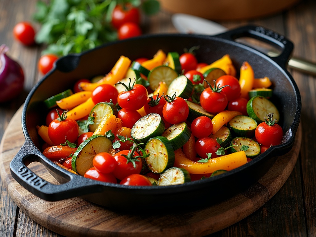 Roasted Veg Tray Bake