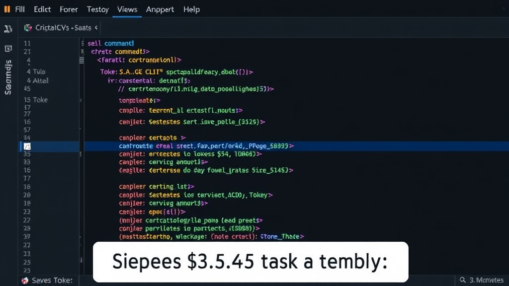S.A.G.E CLI command example showing compressed terminal output and token savings