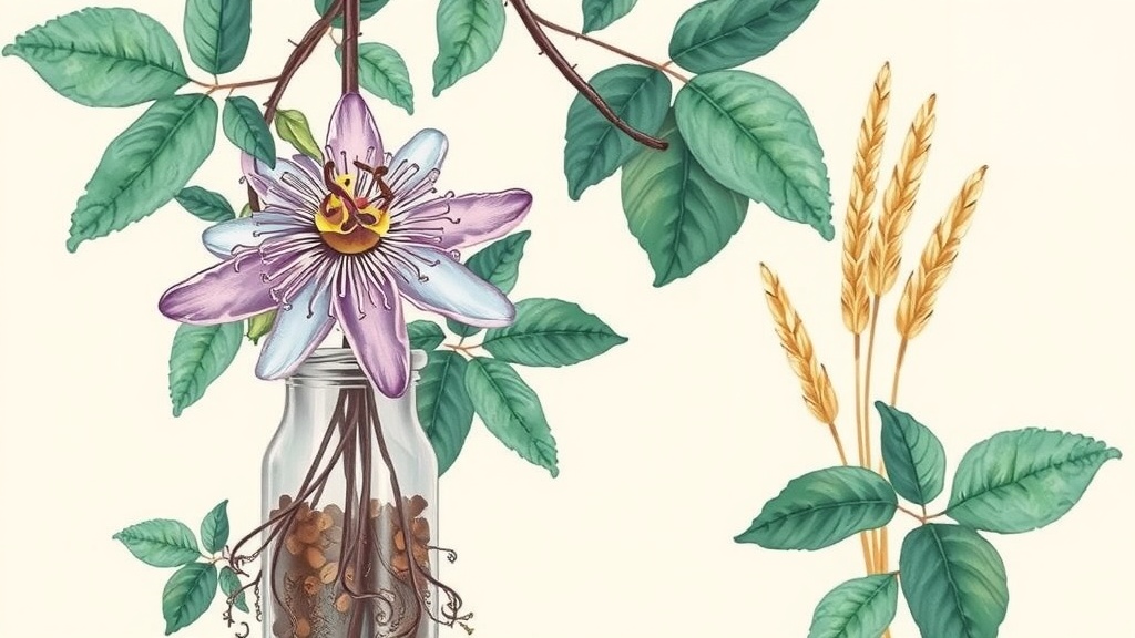 Remédio Caseiro para Ansiedade: Passiflora e Aveia
