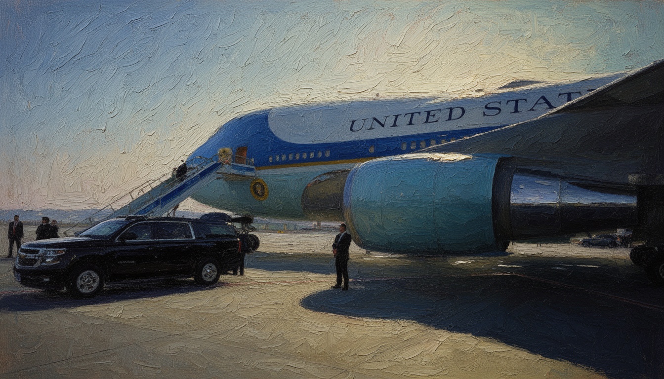 Trump Abandons Qatari Jet for Older Air Force One