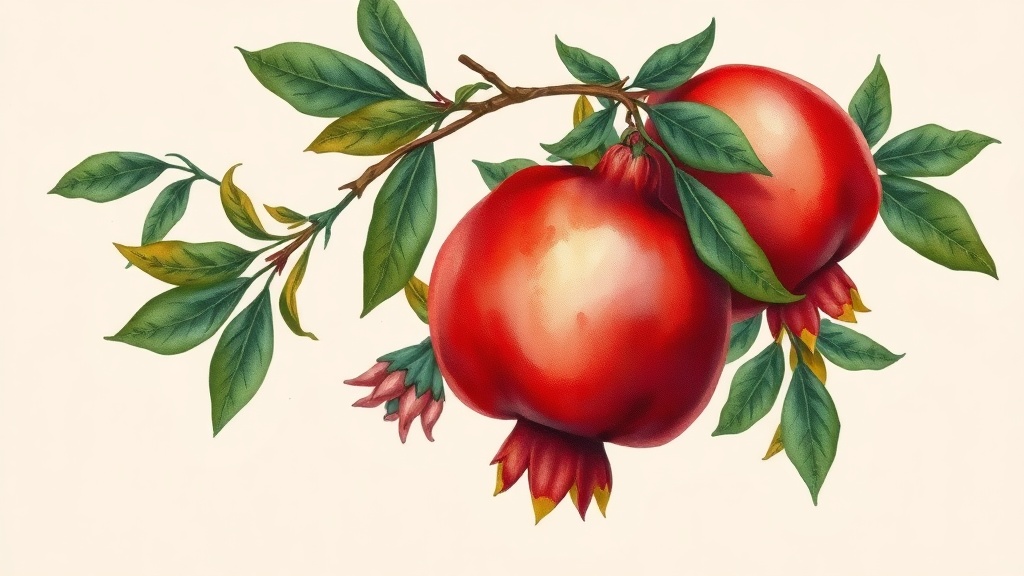 Chá de Romã: Propriedades Antioxidantes e Cicatrização