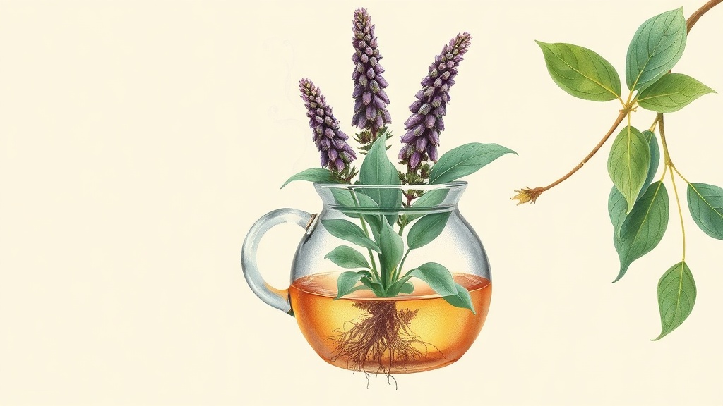 Chá de Sálvia: Benefícios para Garganta e Inflamação