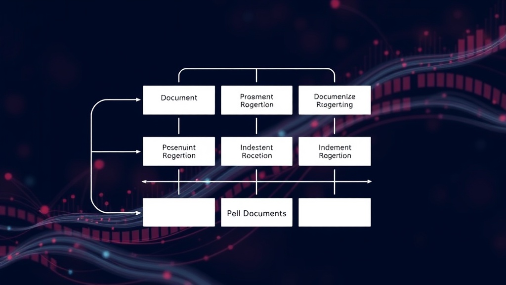 Diagram illustrating the stages of document ingestion, parsing, and indexing in DocuBrowser.