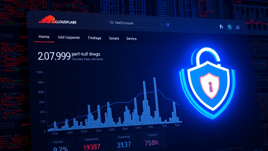 Cloudflare dashboard highlighting new edge compute service metrics and performance gains