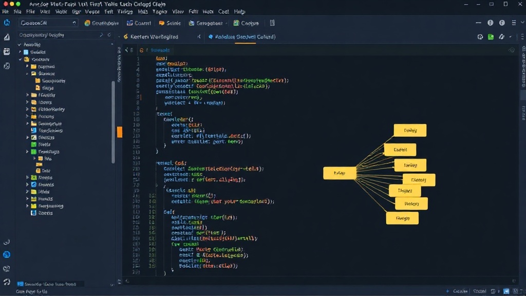 Onboard-CLI dashboard displaying a visualized dependency graph of a code project.