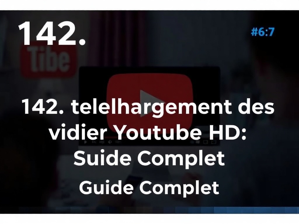 142. telechargement des video sur youtube hd : Guide Complet