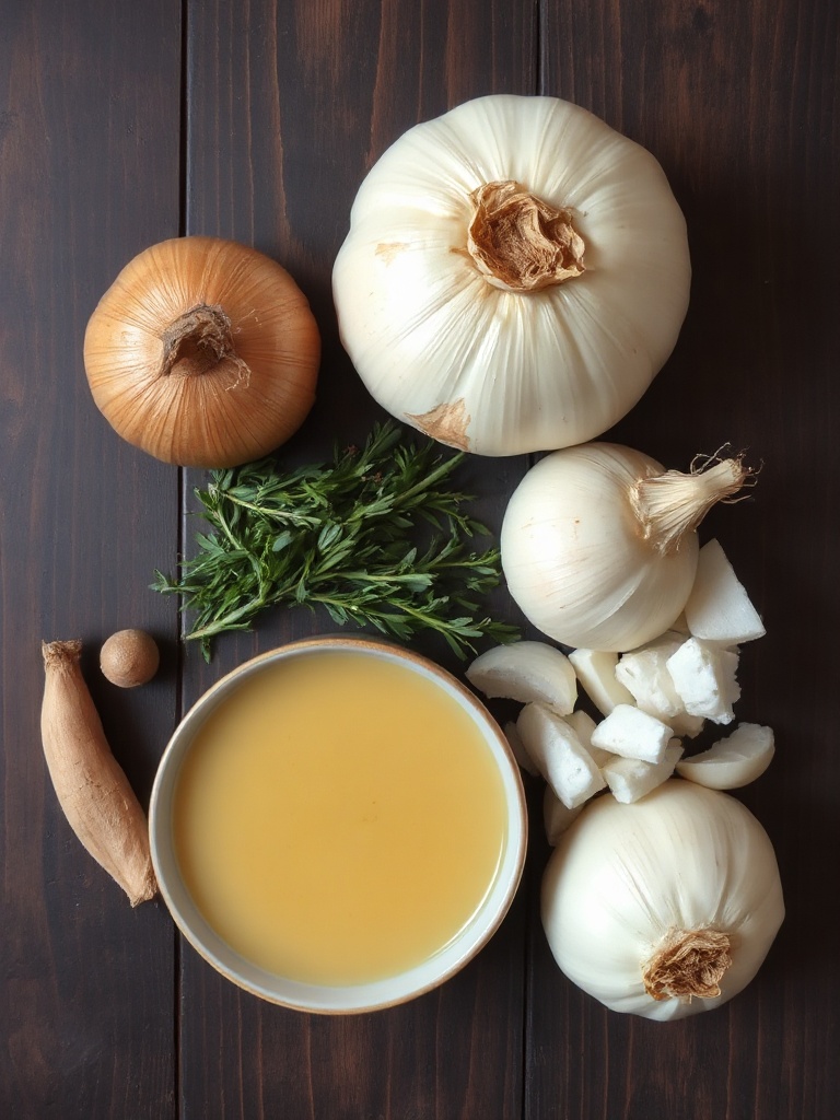 soupe à l oignon ingredients