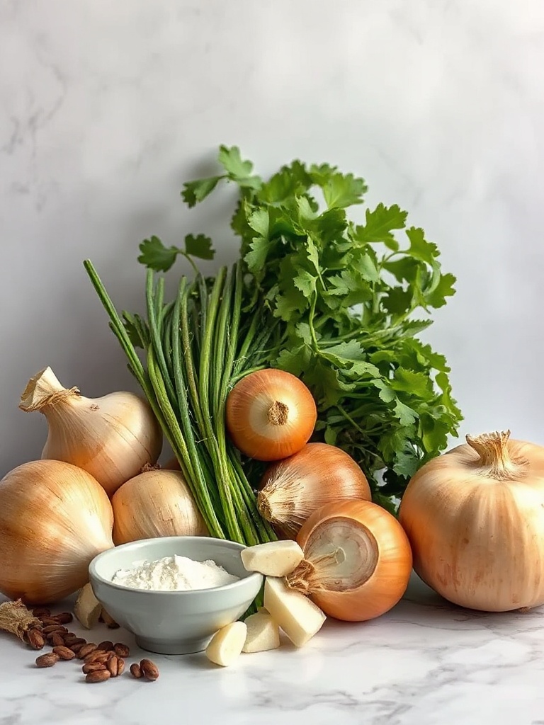 soupe à l oignon ingredients