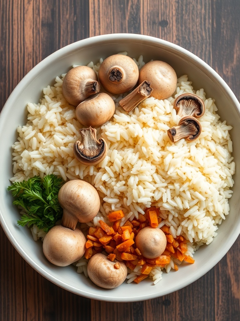 risotto champignon ingredients
