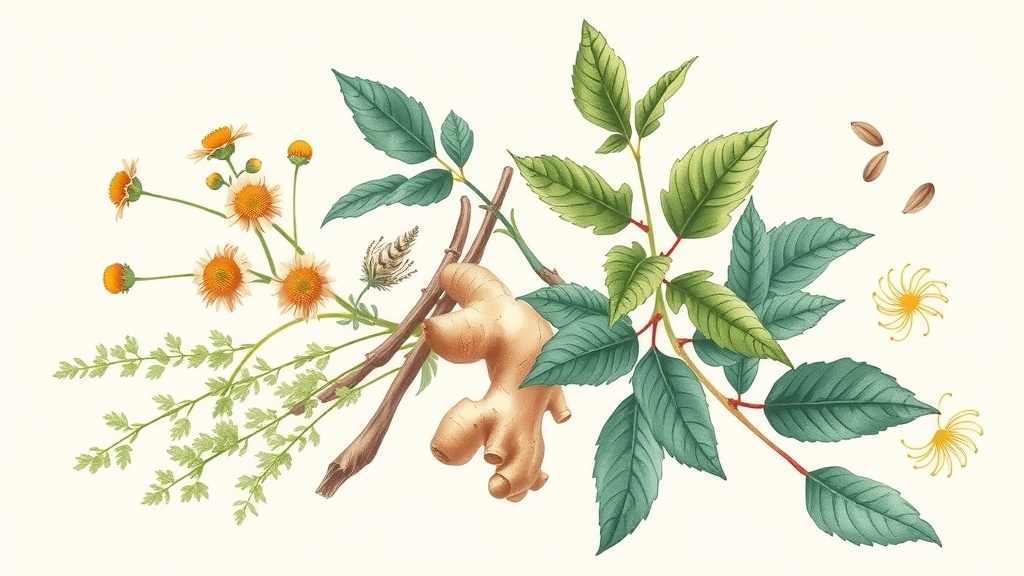 Plantas Medicinais para Dor de Estômago: Guia