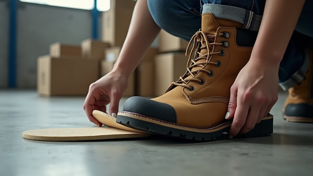 Plantillas para botas de trabajo mujer