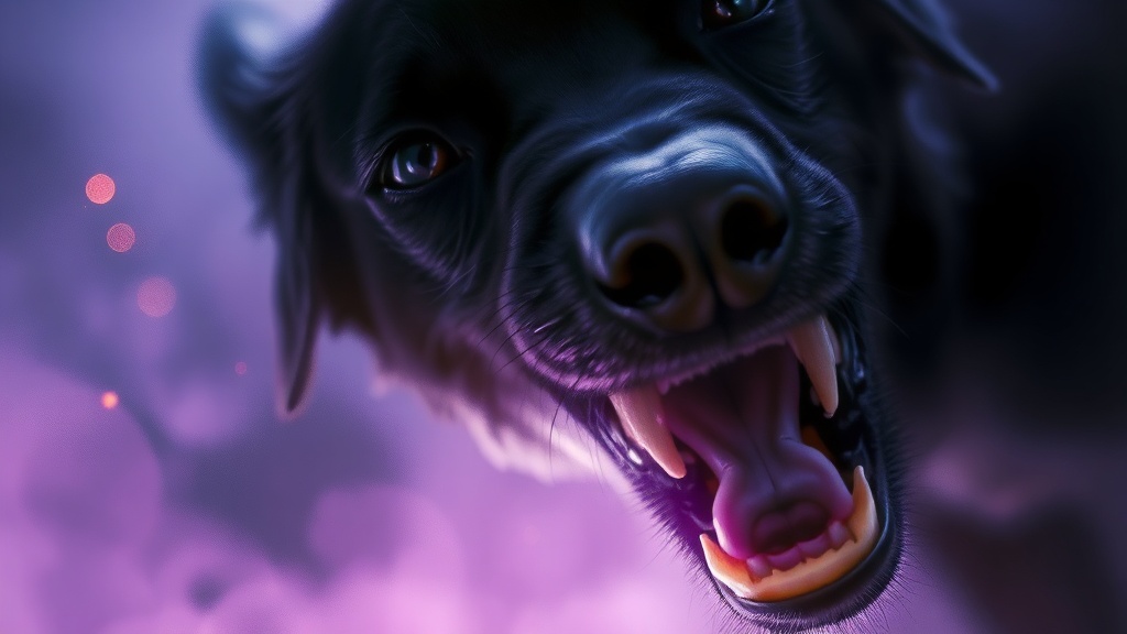 Sonhar com Cachorro Preto Atacando: Significado e Proteção