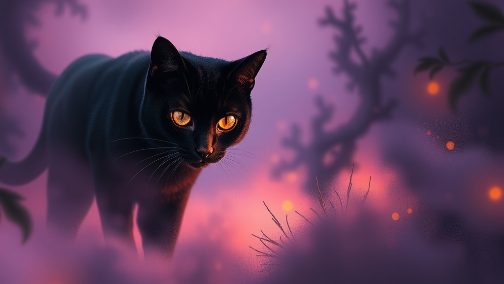 Sonhar com Gato Preto: Simbolismo e Avisos Espirituais
