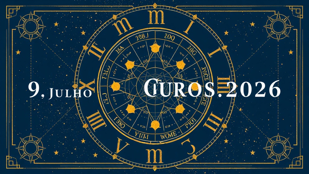 Horóscopo 9 de Julho 2026: Previsões para Todos