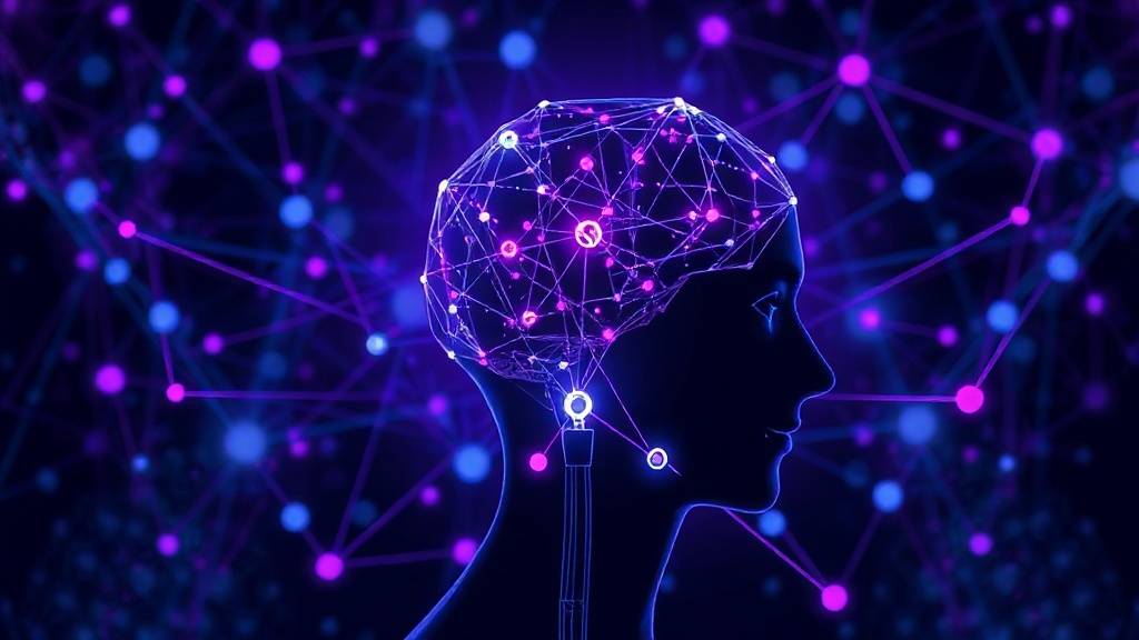 Conceptual illustration of a digital consciousness archiving human memories and experiences