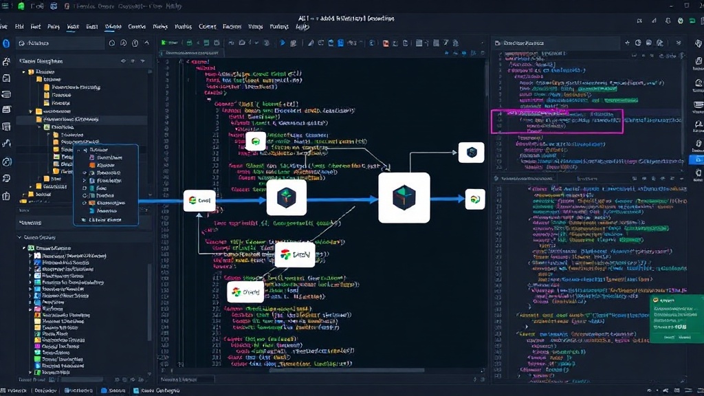 Visualizing the diverse AI toolchain for application development and operation.