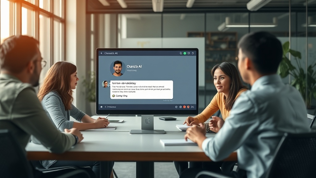 Screenshot showing the Character.AI interface with an active microdrama and chat prompt