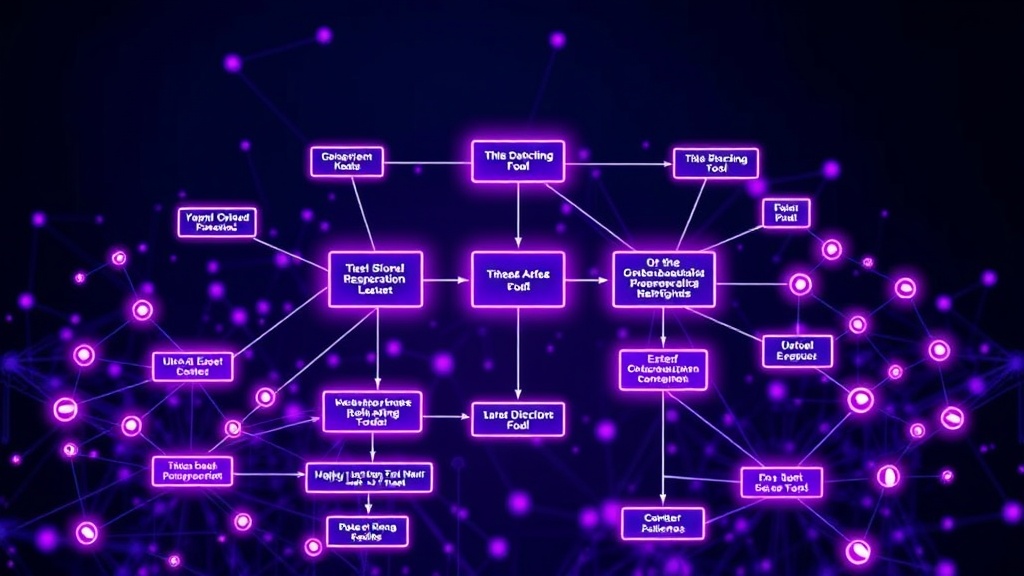 A complex flowchart illustrating the decision process for selecting an AI tool