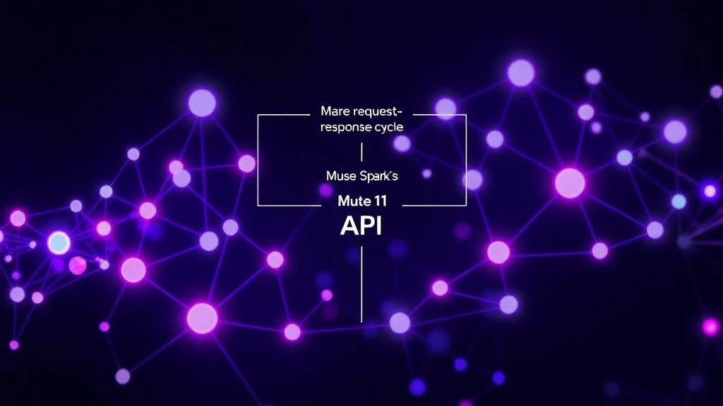 Diagram illustrating the improved request-response cycle of Muse Spark 1.1 API