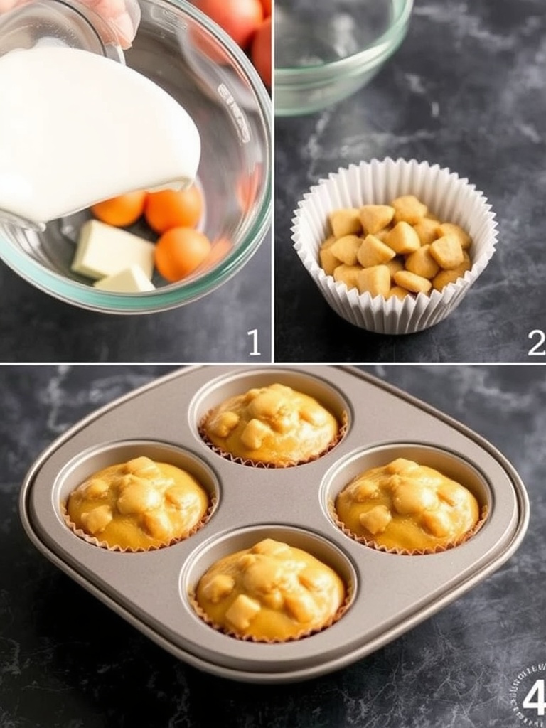 recette muffin preparation