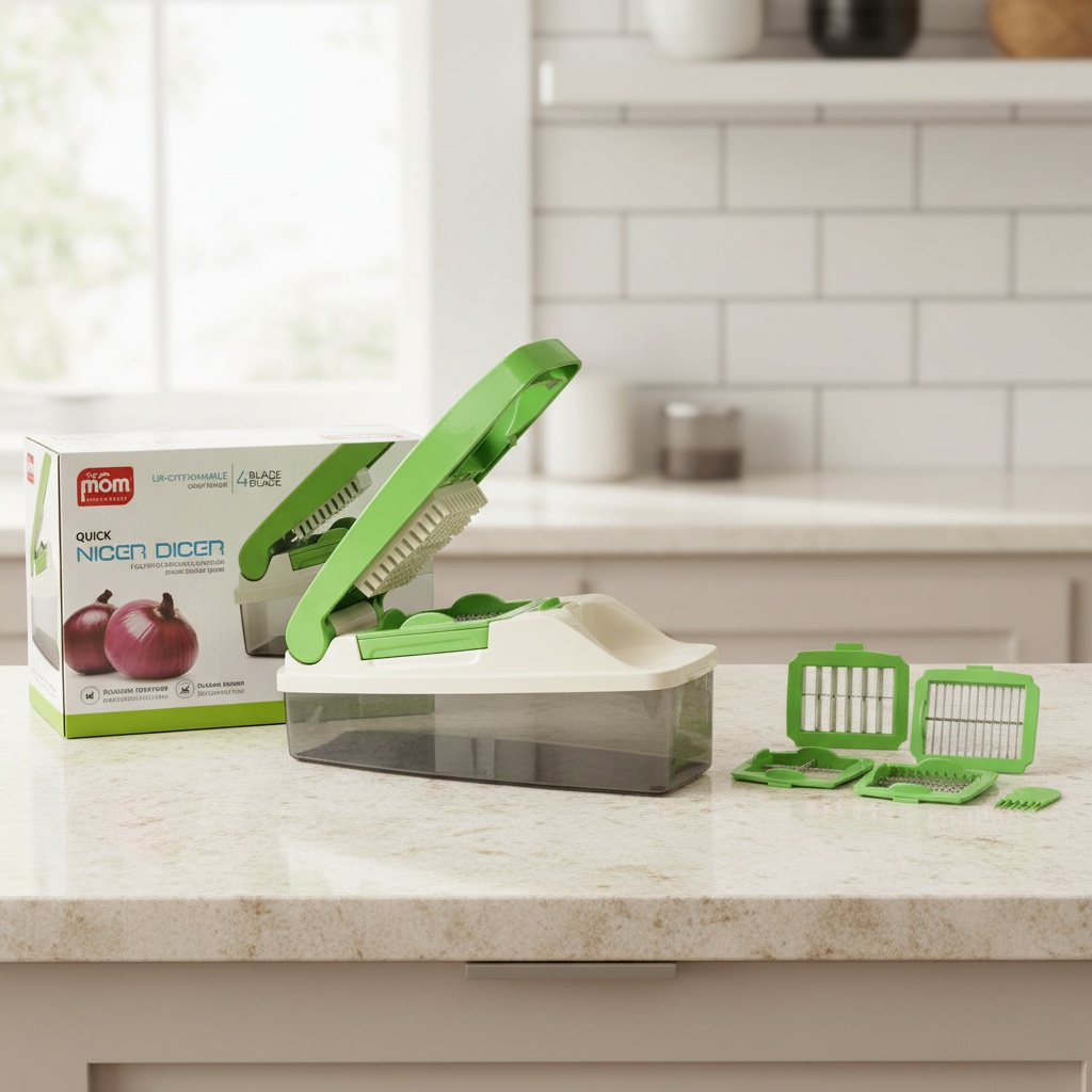 Elix Quick Nicer Dicer - Multipurpose Vegetable Fruit Chopper photo 4