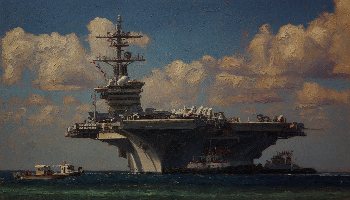 USS Abraham Lincoln Completes 200 Days at Sea Without Port Call