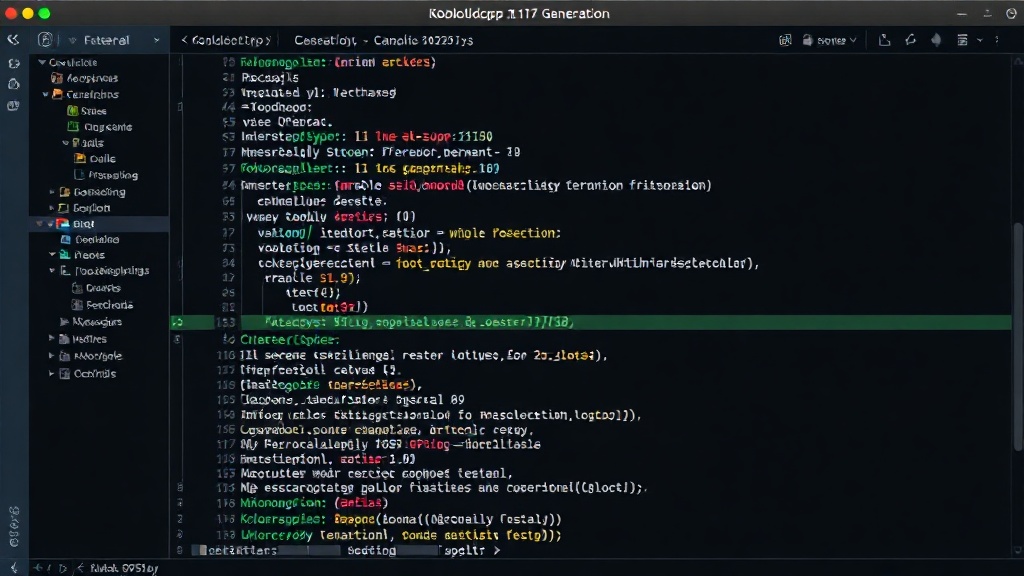Terminal output showing Koboldcpp 1.117 benchmark results with improved token generation speed