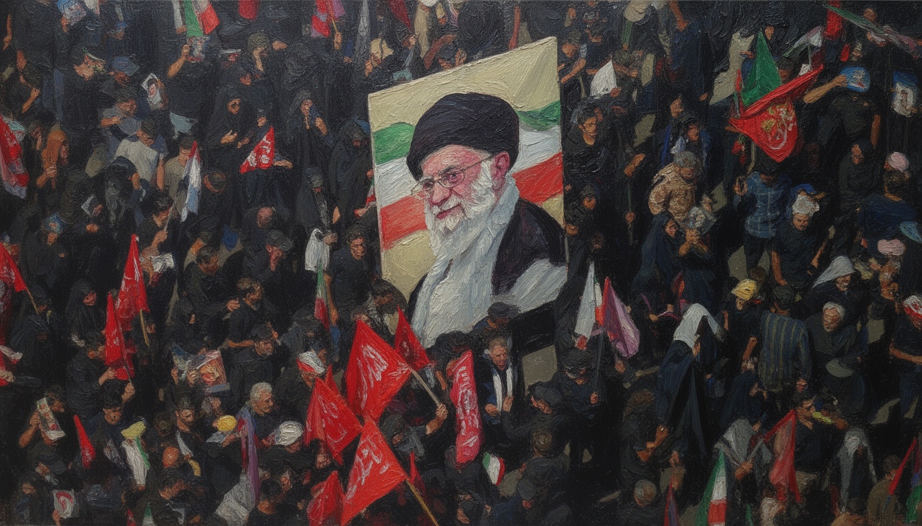 Iran Buries Former Leader Amid US-Iran Tensions