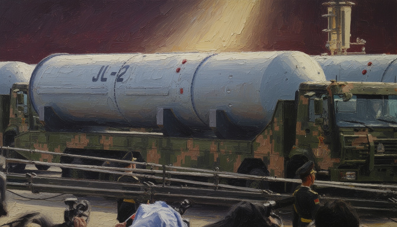 Taiwan's Radar Tracks PLA Ballistic Missile Launch from Submarine