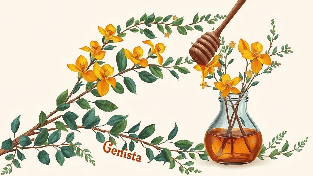 Remédio Caseiro para Tosse: Genista e Mel