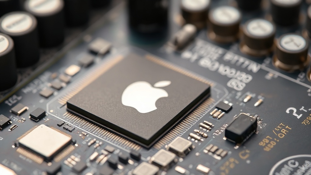 Apple Silicon executive John Ternus discussing hardware capabilities for AI workloads.