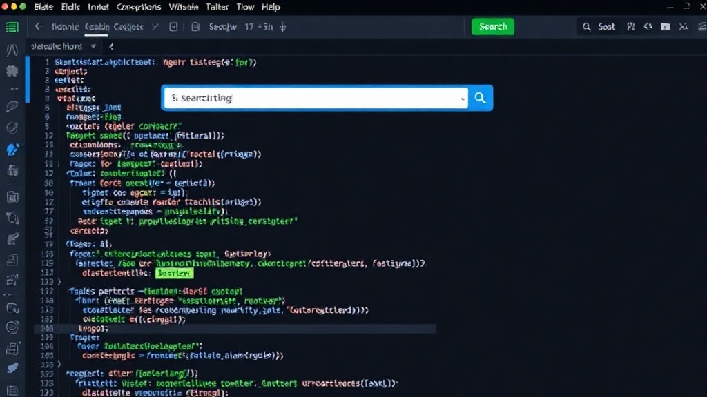 Illustrating the concept of debouncing user input in a search bar scenario