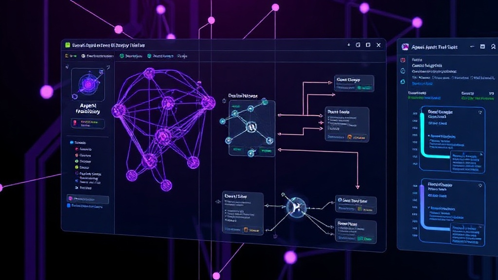 Sim Studio UI showcasing agent creation and workflow visualization tools