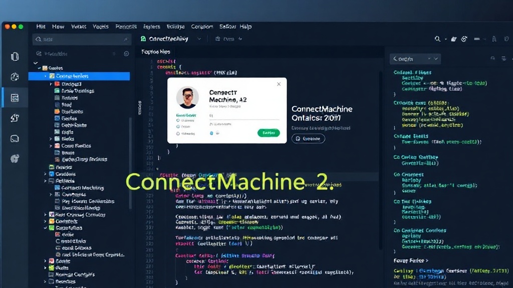 ConnectMachine 2.0 dashboard showcasing AI-powered contact memory features