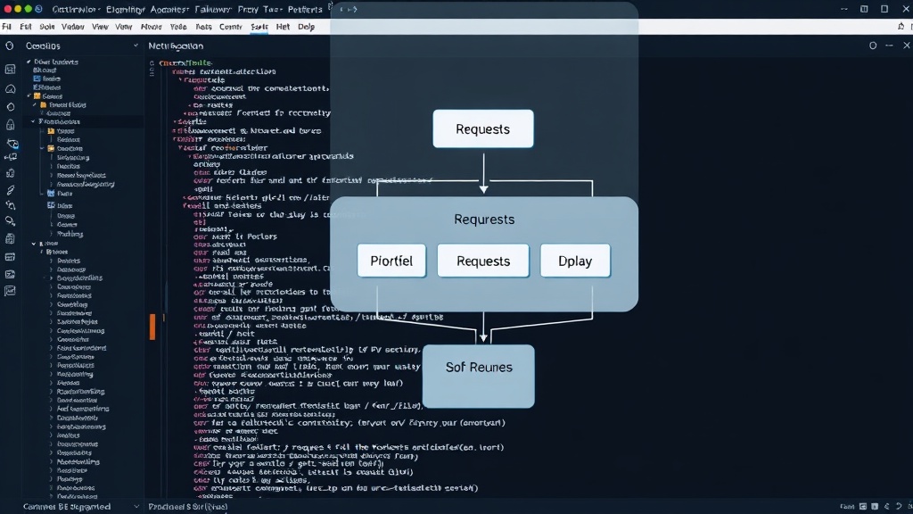 Diagram illustrating the flow of requests through the failover proxy architecture