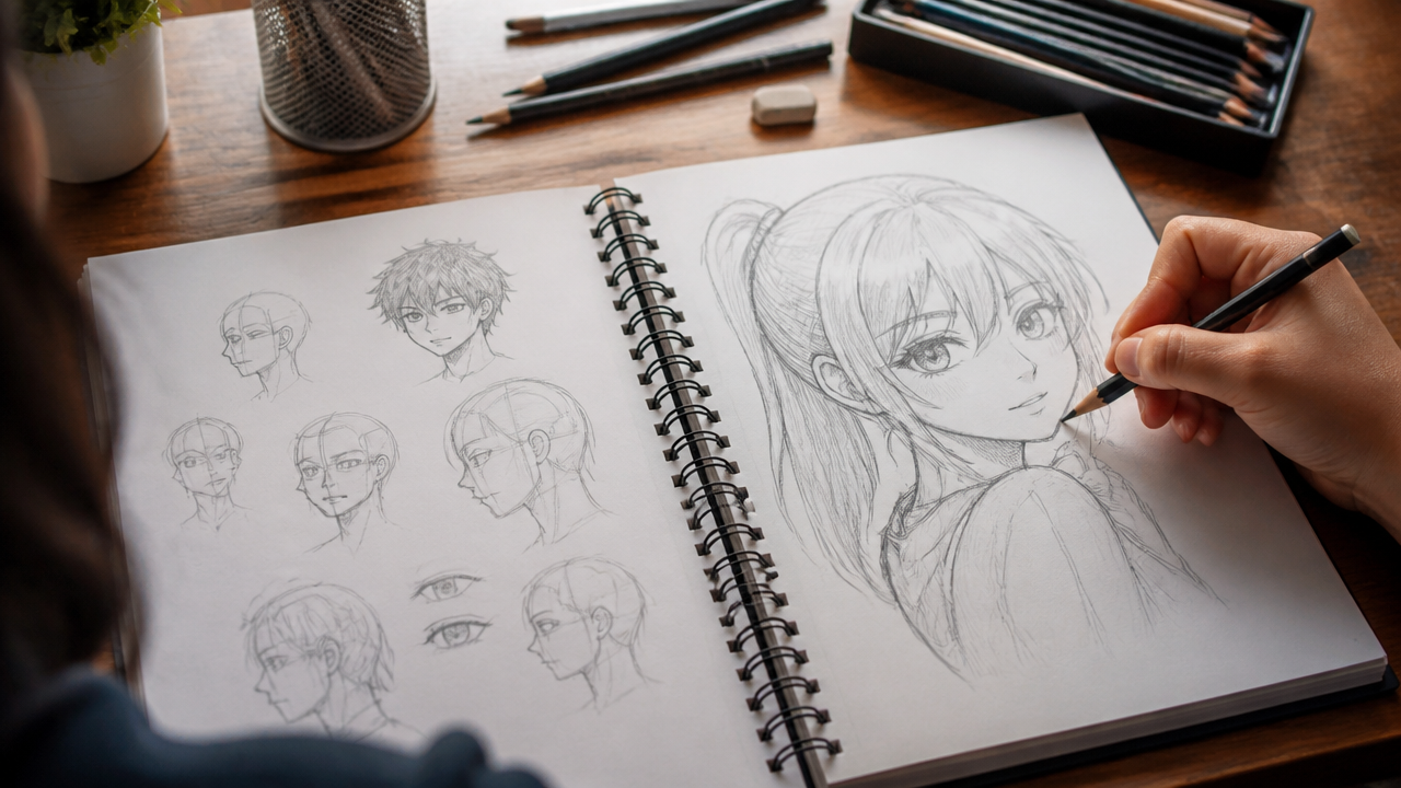 How to Improve Your Anime Sketch Drawing Technique