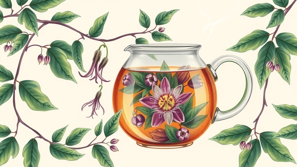 Chá de Passiflora e Melissa: Receita Caseira Passo a Passo