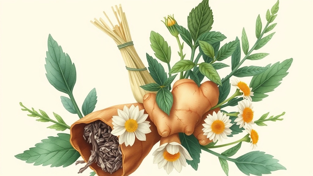 Ervas Curativas para Saúde Digestiva: Benefícios Naturais