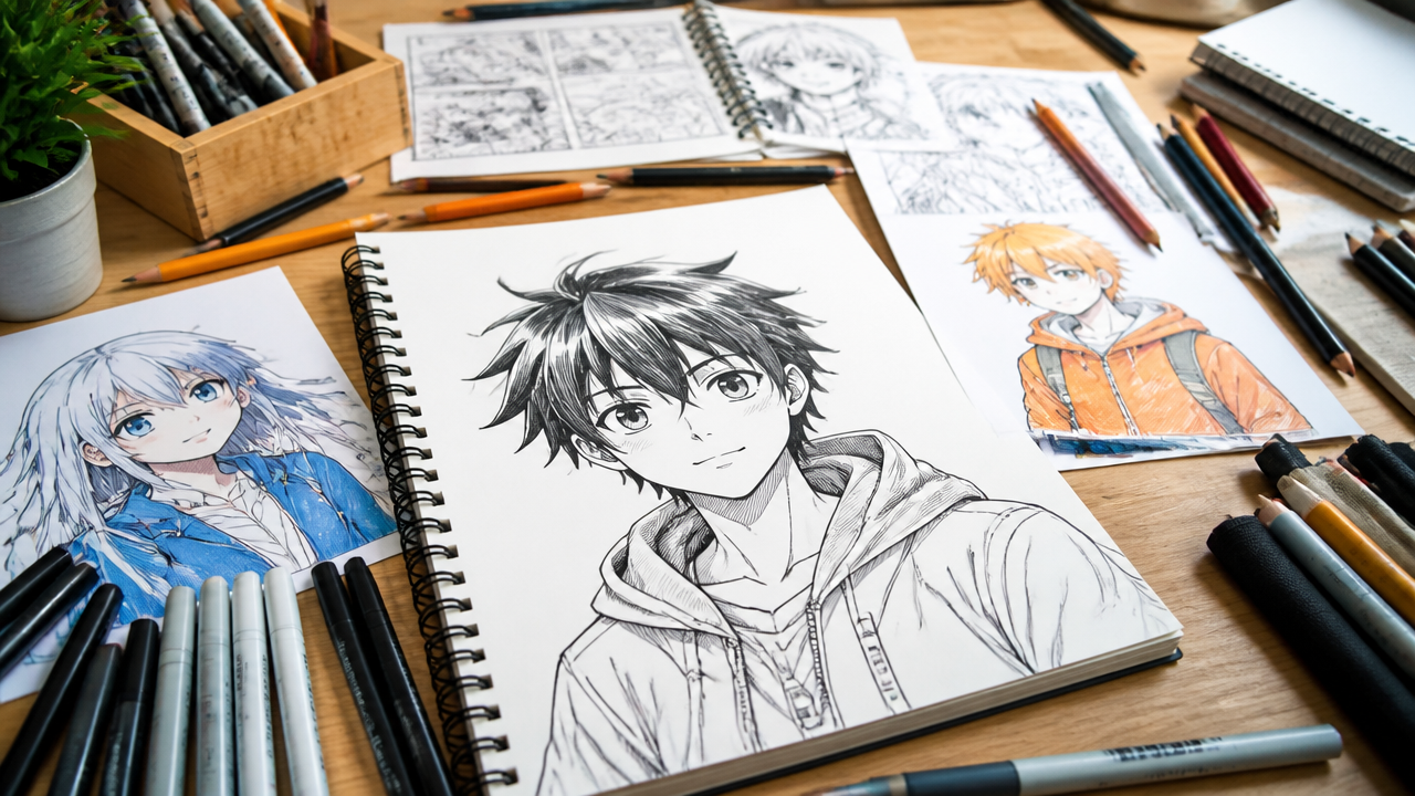 14 Manga Art Ideas You’ll Want to Draw Right Now