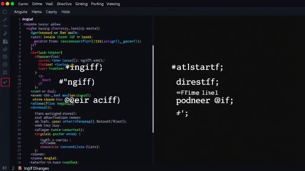 Comparison of Angular's *ngIf directive with the new @if block syntax
