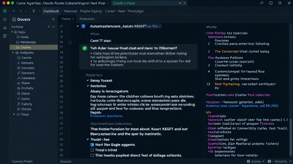 K8sGPT dashboard showing a cluster issue and its plain-English explanation