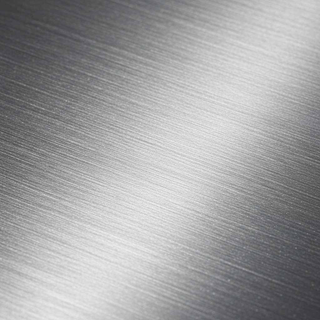 Close-up macro texture of metallic silver vinyl wrap surface