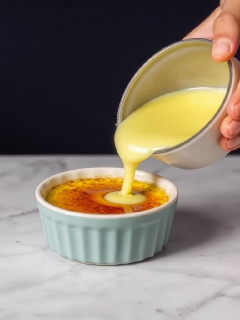 crème brûlée preparation